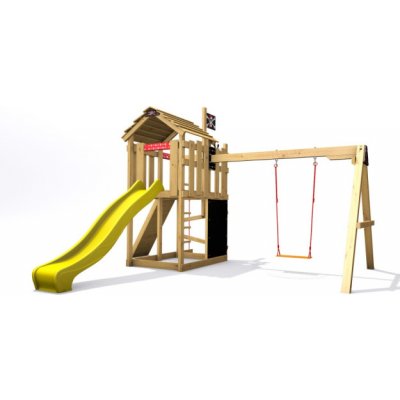 Monkey´s Home Malý pirát MAD se skluzavkou žlutou – Zboží Dáma