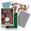 Hrací karty - poker Piatnik Plastic Poker Single