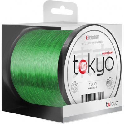 FIN Monofil Tokyo fluo green 300m 0,33mm 18lb – Zboží Dáma
