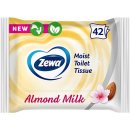 ZEWA Almond Milk vlhčený bílý 42 ubrousků