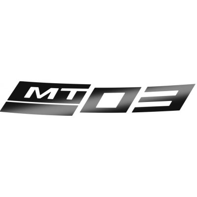 Reflexní nálepka na ráfek Yamaha MT-03 (zadní) Barva: Černá – Sleviste.cz