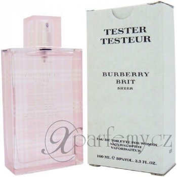 Burberry Brit Sheer toaletní voda dámská 100 ml tester