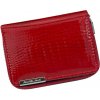 Peněženka Jennifer Jones mini dámská kožená peněženka červená L5262