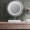 Zrcadlo Smartzrcadla Koupelnové LED zrcadlo S-2611 kulaté 70 cm
