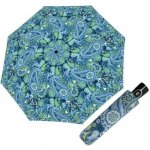 Doppler Fiber Magic Paisley dámský plně automatický deštník modrý – Sleviste.cz