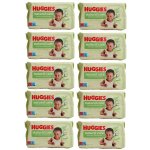 HUGGIES Single Natural Care Ubrousky vlhčené 10 x 56 ks – Hledejceny.cz