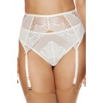 Gorteks Podvazkový pás Cherie tip na svatební set Krémová – Sleviste.cz