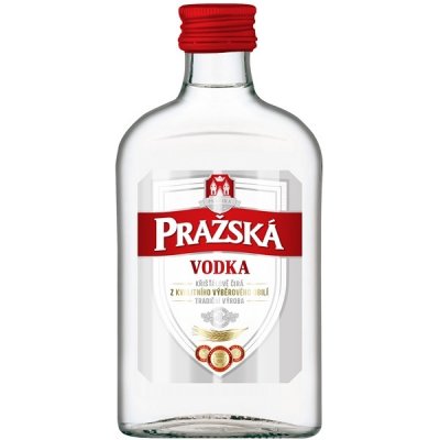 Stock Plzeň-Božkov Pražská vodka 37,5% 0,2 l (holá láhev)