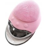 Palsar7 silikonový kartáček na čIštění pleti s podložkou barva světle růžový – Zboží Dáma