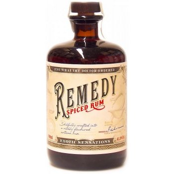 Remedy Spiced Rum 40% 0,7 l (holá láhev)