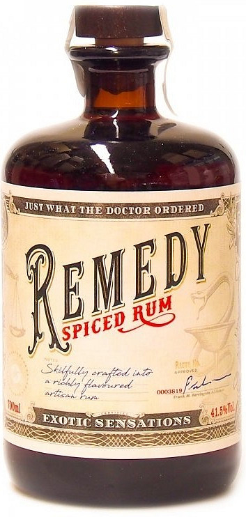 Remedy Spiced Rum 40% 0,7 l (holá láhev)