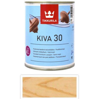 Tikkurila Kiva 30 0,9 l Bezbarvý polomat – Zboží Mobilmania