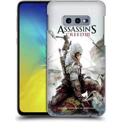 Zadní obal pro mobil Samsung Galaxy S10e - HEAD CASE - Assassins Creed III - Connor sekyra (Plastový kryt, obal, pouzdro na mobil Samsung Galaxy S10e - Herní motiv - Assassins Creed 3 - Connor váleční