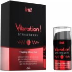 intt Vibration! Strawberry Tingling Gel 15 ml – Zboží Dáma