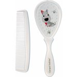 Canpol Babies Cute Animals hřeben a kartáč Pejse ksvětle modrý 2/419 – Zboží Dáma