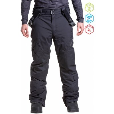 Meatfly Snowboardové kalhoty Ghost Black – Zboží Mobilmania