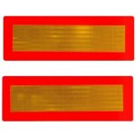 Reflexní tabule 565 x 195 mm P2 na přívěs (dle EHK 70.01) - hliník – Hledejceny.cz