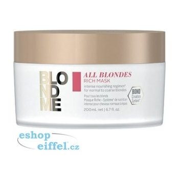 Schwarzkopf BlondME All Blondes Rich Maske 200 ml