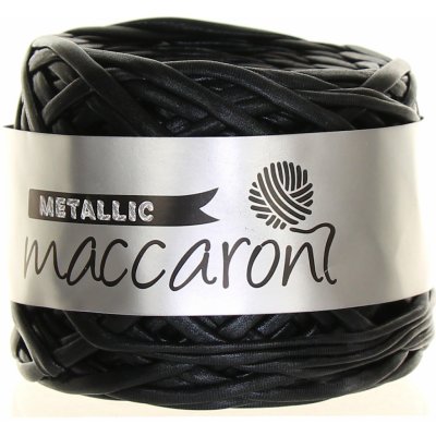 Maccaroni Metallic černá 03 – Zboží Mobilmania