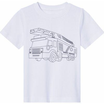 lupilu dětské triko k vymalování auto – Zboží Mobilmania