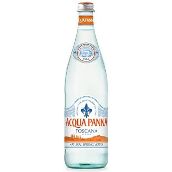 Sanpellegrino Acqua Panna přírodní pramenitá voda sklo 16 x 750 ml