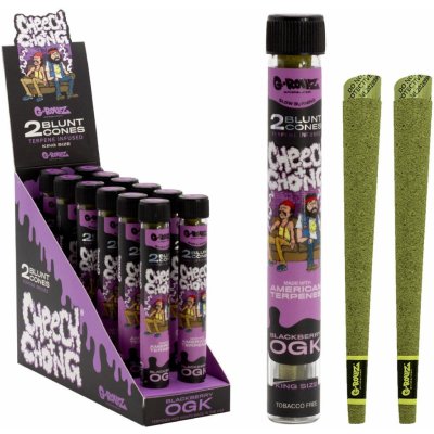 G-Rollz blunt Blackberry OGK Terpene Infused Cones 2 ks – Zboží Dáma