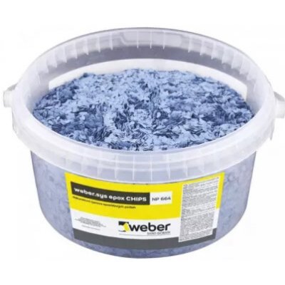 weber.sys epox chips 1kg, barva ČERNÁ – Sleviste.cz