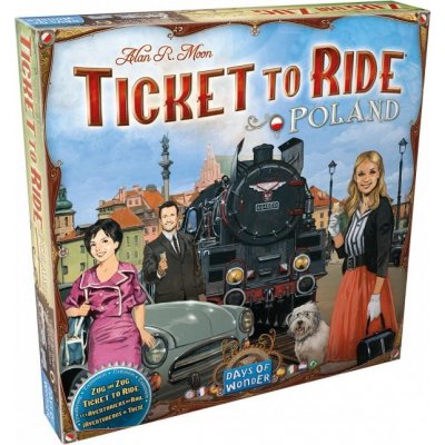 Days of Wonder Ticket to Ride Poland Map Exp. – Hledejceny.cz