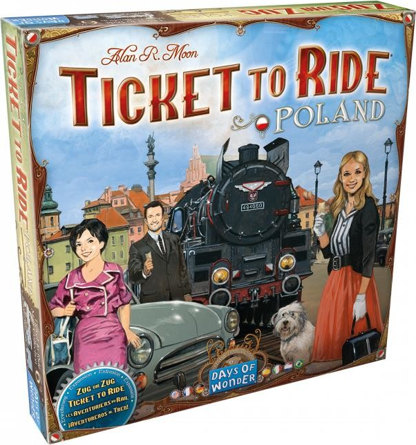 Days of Wonder Ticket to Ride Poland Map Exp.