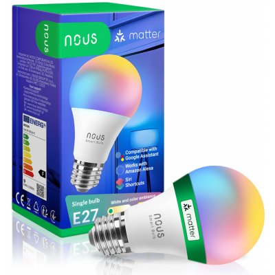 NOUS 2302-011 P3 WiFi Tuya RGB E27 – Hledejceny.cz