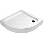 Aqualine BTTR80 sprchová vanička 80 x 80 x 15 cm čtvrtkruhová akrylátová – Sleviste.cz