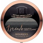 Bourjois 1 Seconde oční stíny pro okamžité kouřové líčení 01 Black on Track 3 g – Zboží Dáma