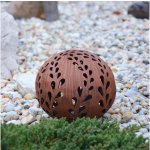 Keramická koule na svíčku s větvičkou 12 cm Motiv: tmavá – Sleviste.cz