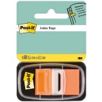 3M POSTIT Štítek, plastový, 50 kusů, 25 × 43 mm, 3M POST-IT, oranžový 7000144932 – Hledejceny.cz
