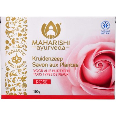Maharishi Ayurveda bylinné mýdlo Růže 100 g – Sleviste.cz