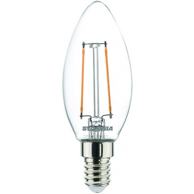 Sylvania 0029371 LED žárovka filament E14 2,5W 250lm 2700K – Hledejceny.cz