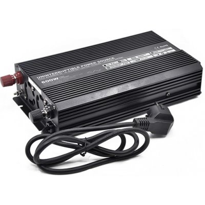 Carspa UPS600-242 s nabíječkou 24V/230V 600W, modifikovaná sinus