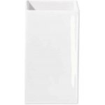 Váza QUADRO ASA Selection 8x8 cm, H. 16 cm 4607005 / bílá – Hledejceny.cz