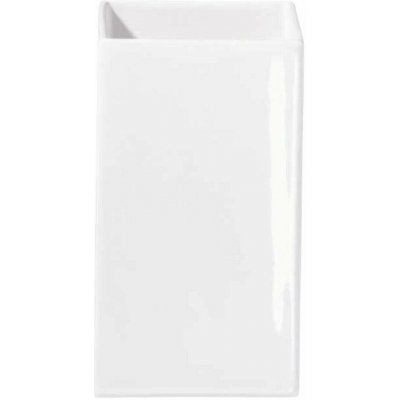 Váza QUADRO ASA Selection 8x8 cm, H. 16 cm 4607005 / bílá – Hledejceny.cz