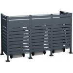 Westmann Planum 3 plechový 250 x 90 x 150 cm antracit – Sleviste.cz