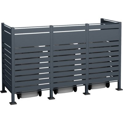 Westmann Planum 3 plechový 250 x 90 x 150 cm antracit – Sleviste.cz