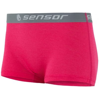 Sensor Merino Active Kalhotky s nohavičkou Růžová