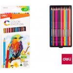 Deli Color Emotion EC00200 pastelky trojhranné 12 barev – Zboží Živě