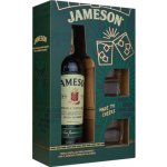 Jameson 40% 0,7 l (dárkové balení 2 sklenice) – Hledejceny.cz