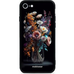 Pouzdro Mobiwear Glossy Apple iPhone SE 2020 - G012G Kytice ve sklenici