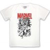 Pánské Tričko Marvel Comics T-shirt: Black & White Characters