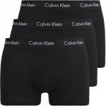 Calvin Klein boxerky 3 v balení Low rise Black – Zboží Mobilmania