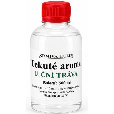 Krmiva Hulín Tekuté aroma pro rybolov Luční tráva 500 ml – Sleviste.cz