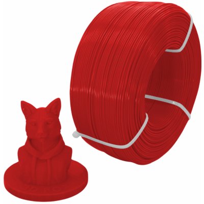 3DFOX PLA Refill červená 1 kg, 1,75 mm – Zboží Živě