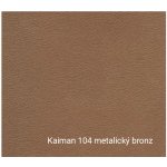 Salon na míru Opěrka pod ruce s nožkami MAXI Kaiman 104 metalický bronz Dřevěné nožky 12 cm – Zboží Mobilmania